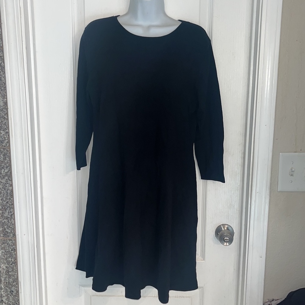 H&M Basics black dress